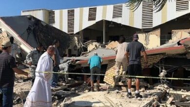میکسیکو میں چرچ کی چھت گرنے سے 10 افراد ہلاک ہو گئے