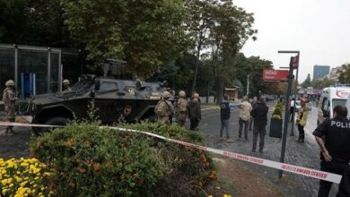 ترک پارلیمنٹ کے قریب دھماکا، 2 پولیس اہلکار زخمی